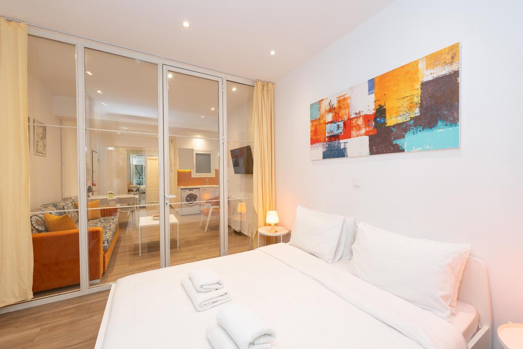 Spacious Peaceful Studio In Athens Atenas Exterior foto